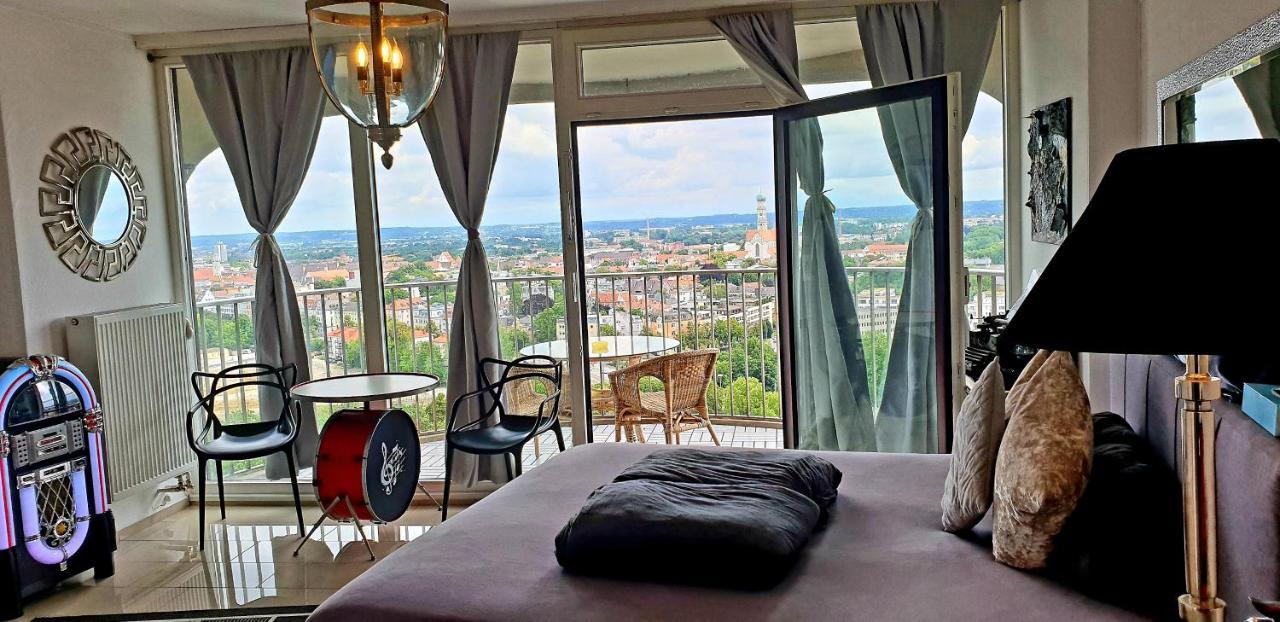 Suite-Xxi City View Hotelturm เอาก์สเบิร์ก ภายนอก รูปภาพ