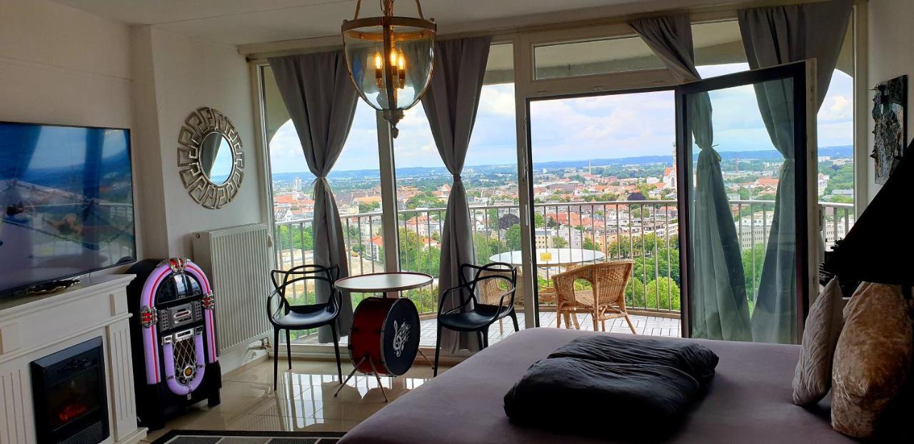Suite-Xxi City View Hotelturm เอาก์สเบิร์ก ภายนอก รูปภาพ