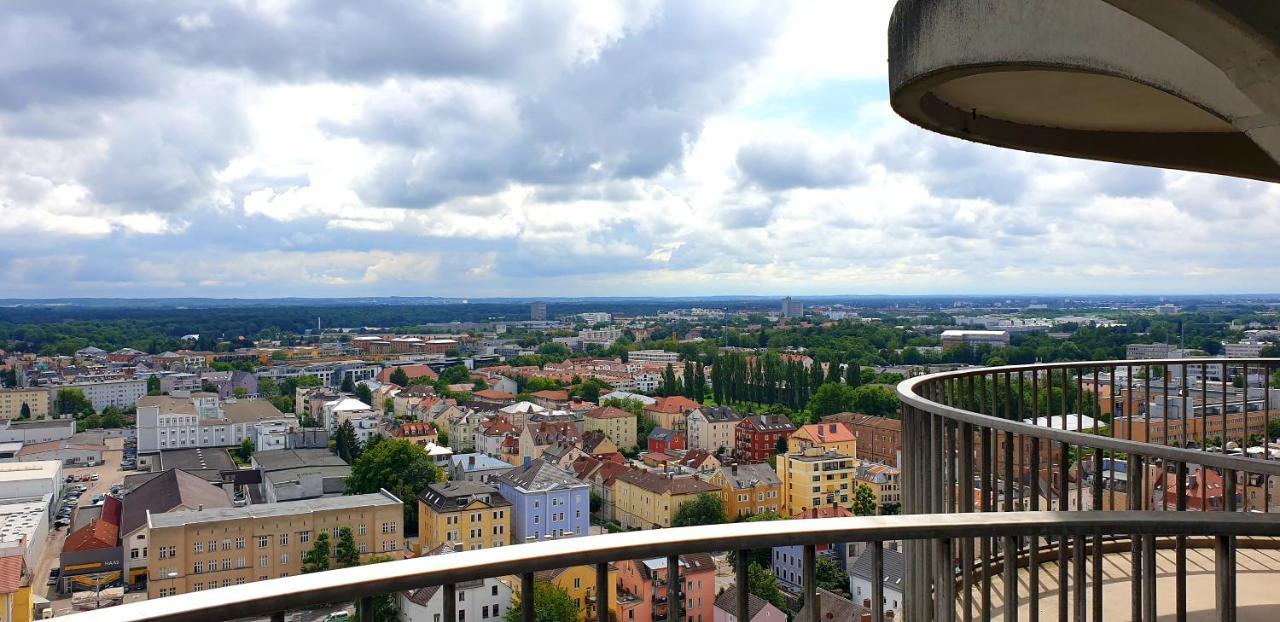 Suite-Xxi City View Hotelturm เอาก์สเบิร์ก ภายนอก รูปภาพ