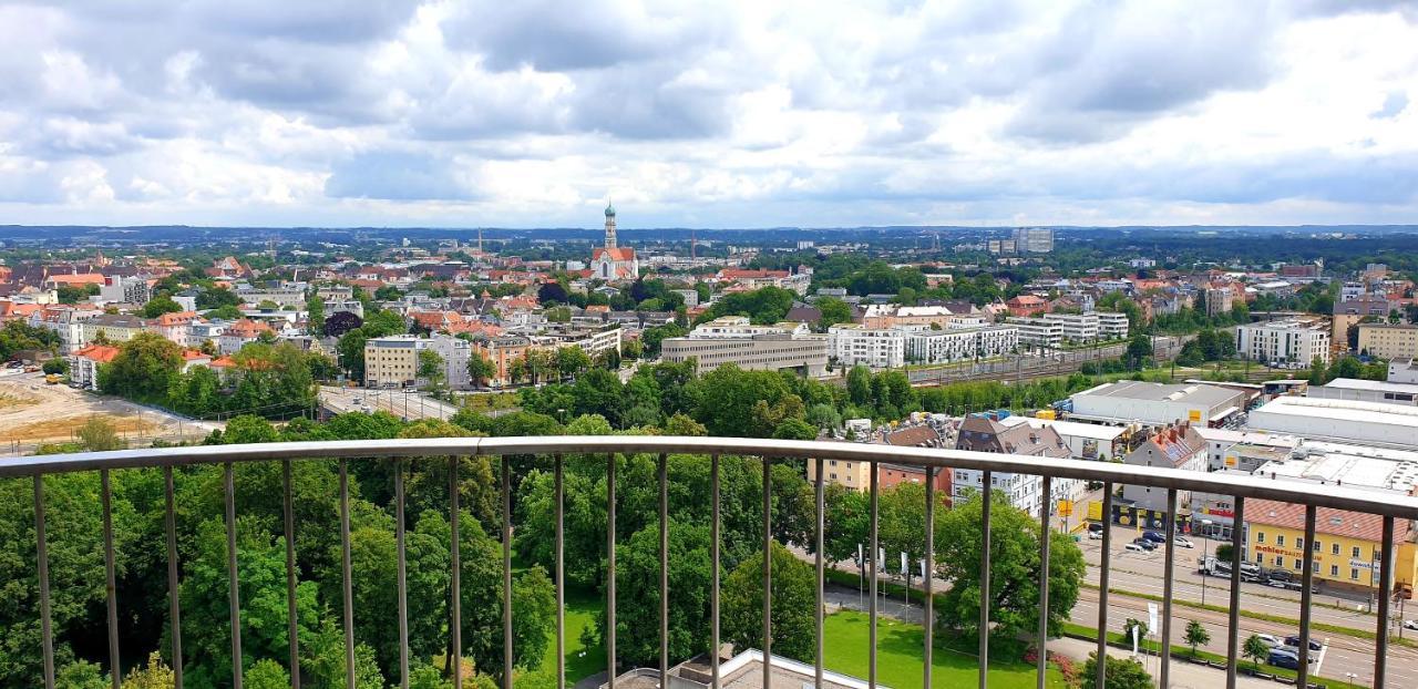 Suite-Xxi City View Hotelturm เอาก์สเบิร์ก ภายนอก รูปภาพ