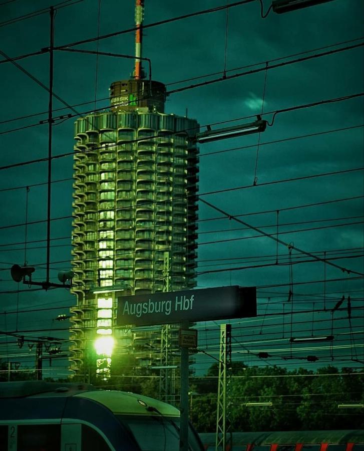 Suite-Xxi City View Hotelturm เอาก์สเบิร์ก ภายนอก รูปภาพ