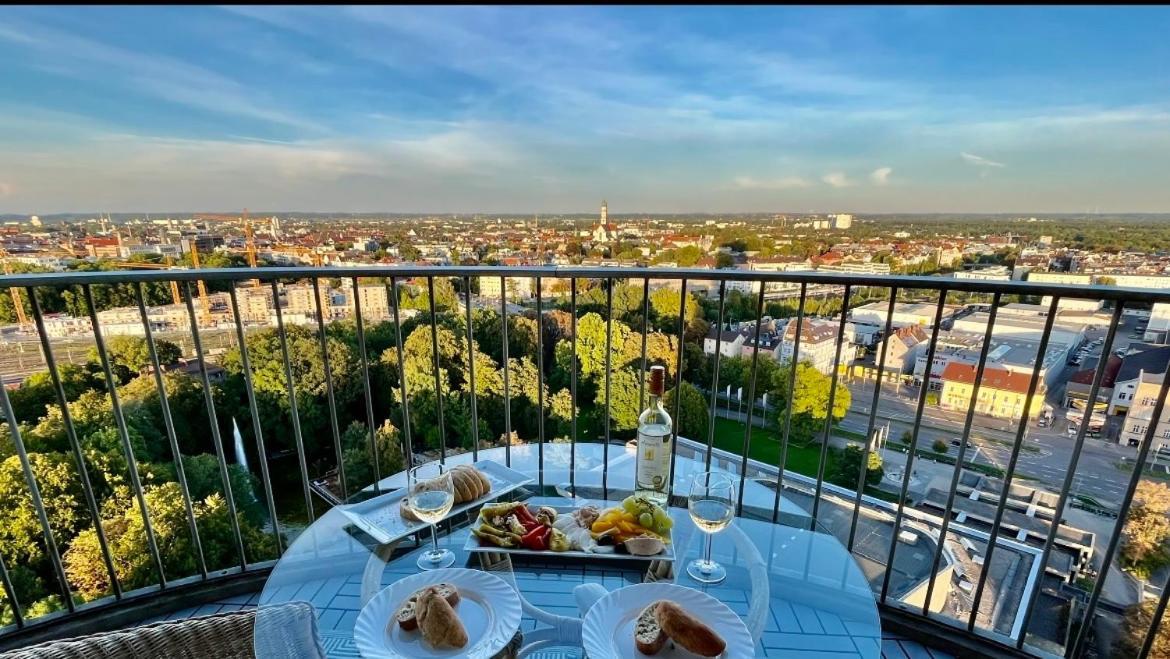 Suite-Xxi City View Hotelturm เอาก์สเบิร์ก ภายนอก รูปภาพ